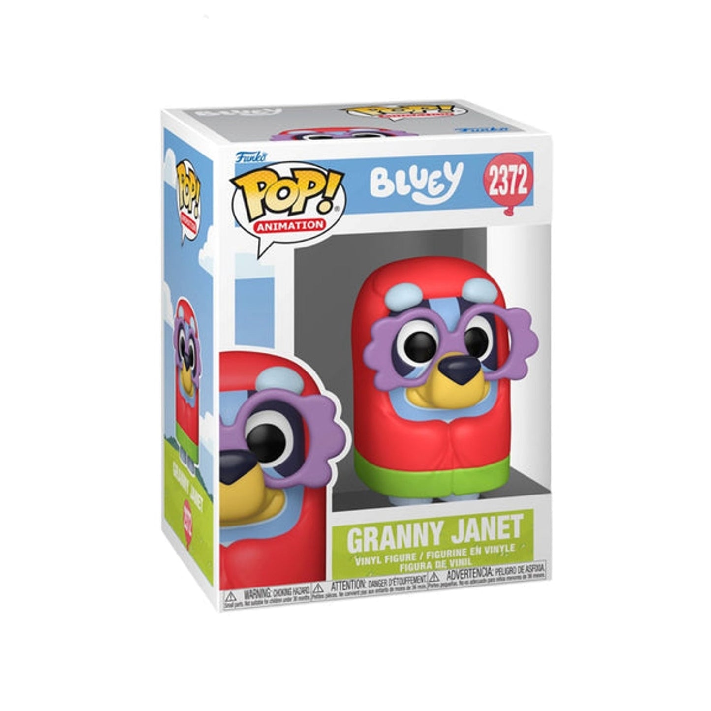 Bluey Granny Janet - #2372 - Funko POP! Animation 3.4-In Figure