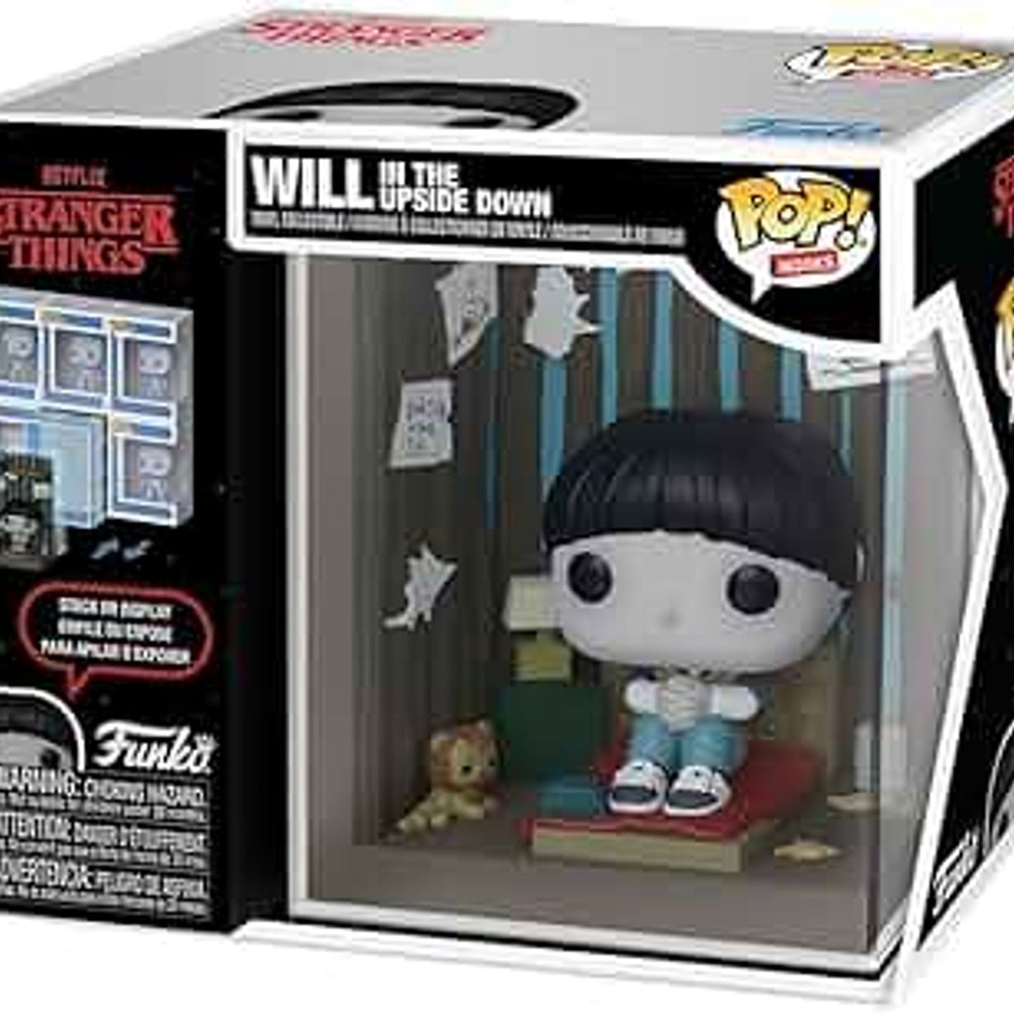 Nooks: Stranger Things-Will In The Upside Down - # - Funko POP! - Collectibles - Multicolor