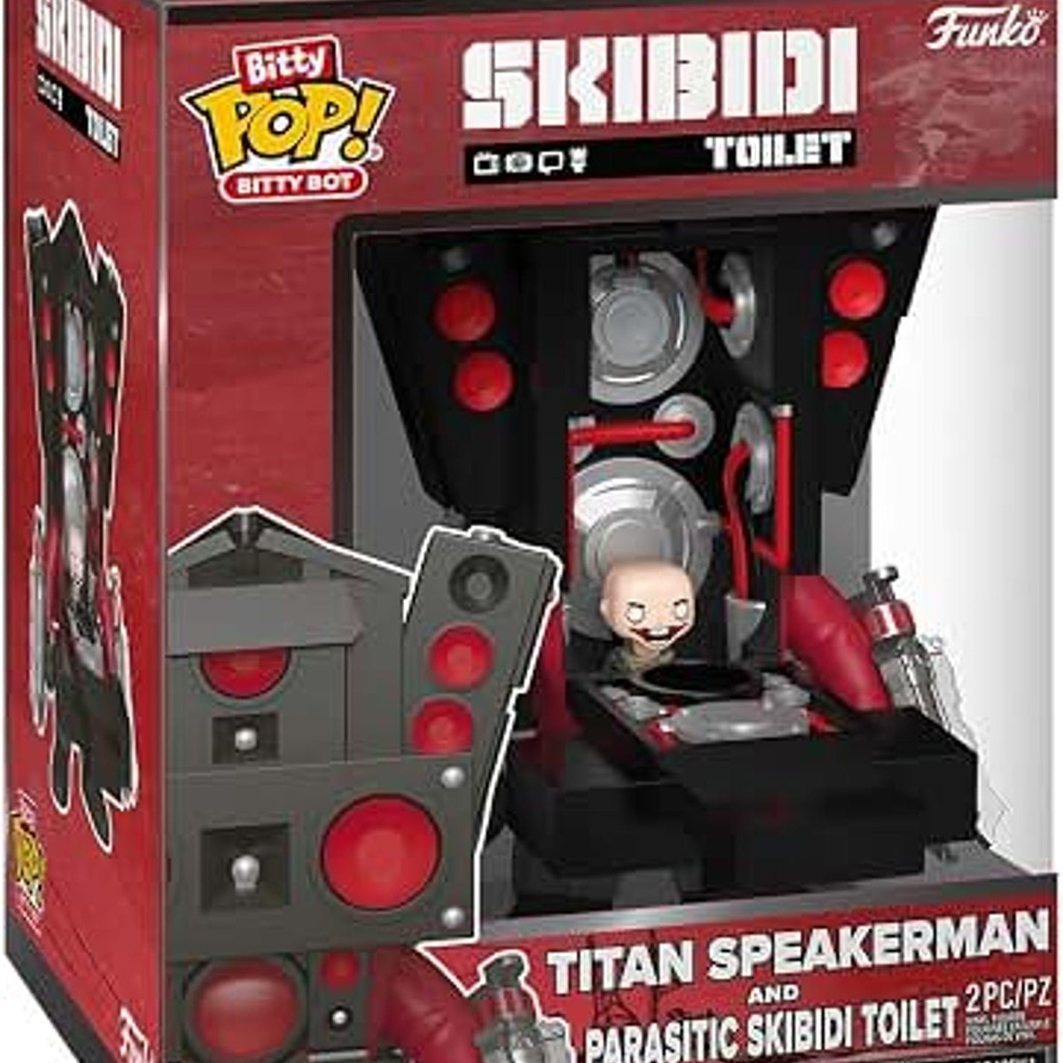 Bitty Bots: ST- Titan Speakerman  - Funko Pop! - Skibidi Toilet