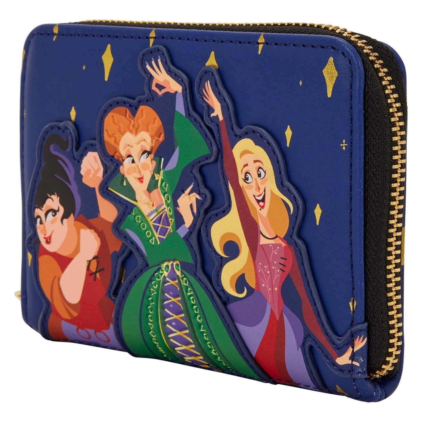 Disney Hocus Pocus Sanderson Sisters Zip Around Wallet - Loungefly