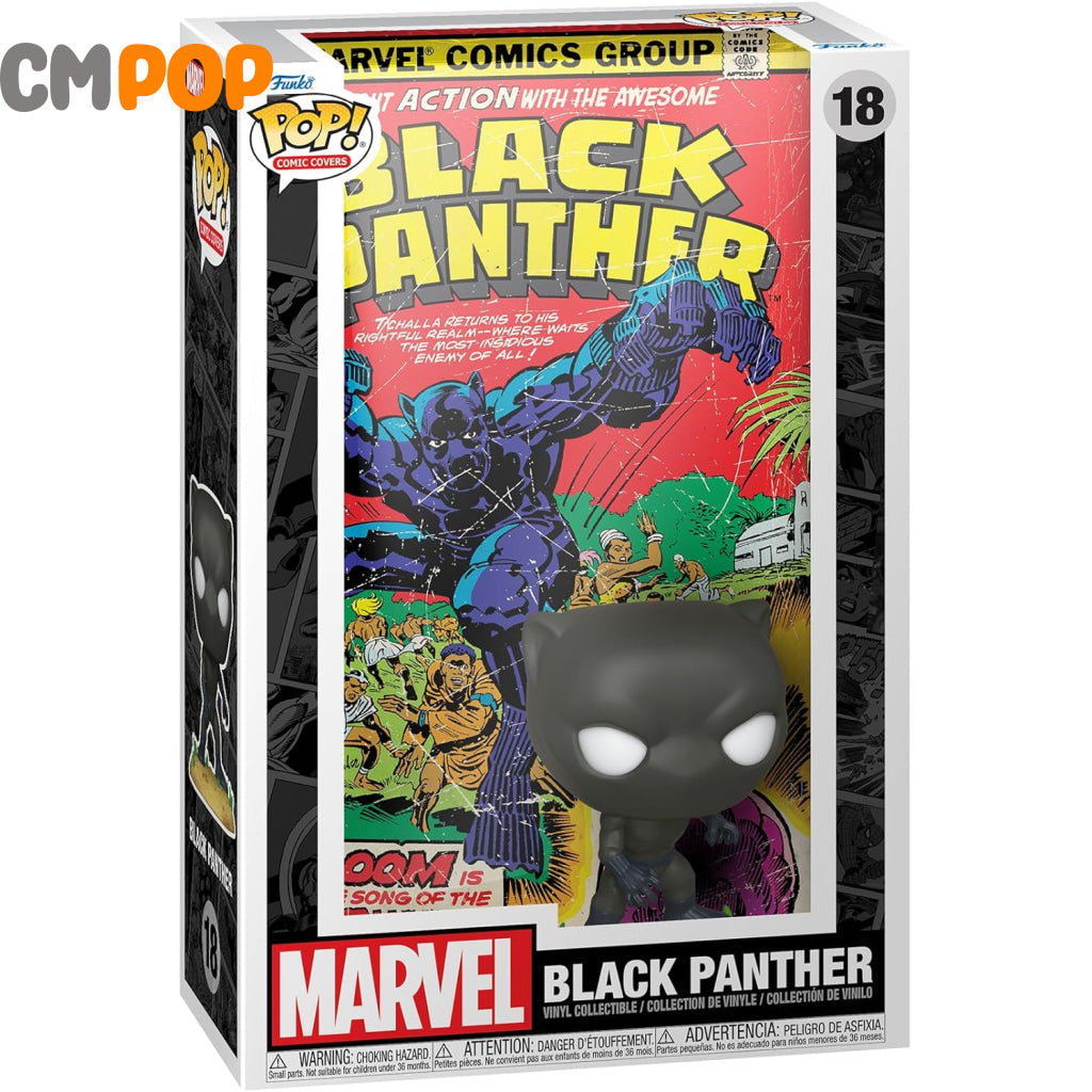 Black Panther #18 - Funko Pop! Comic Covers Marvel Pop