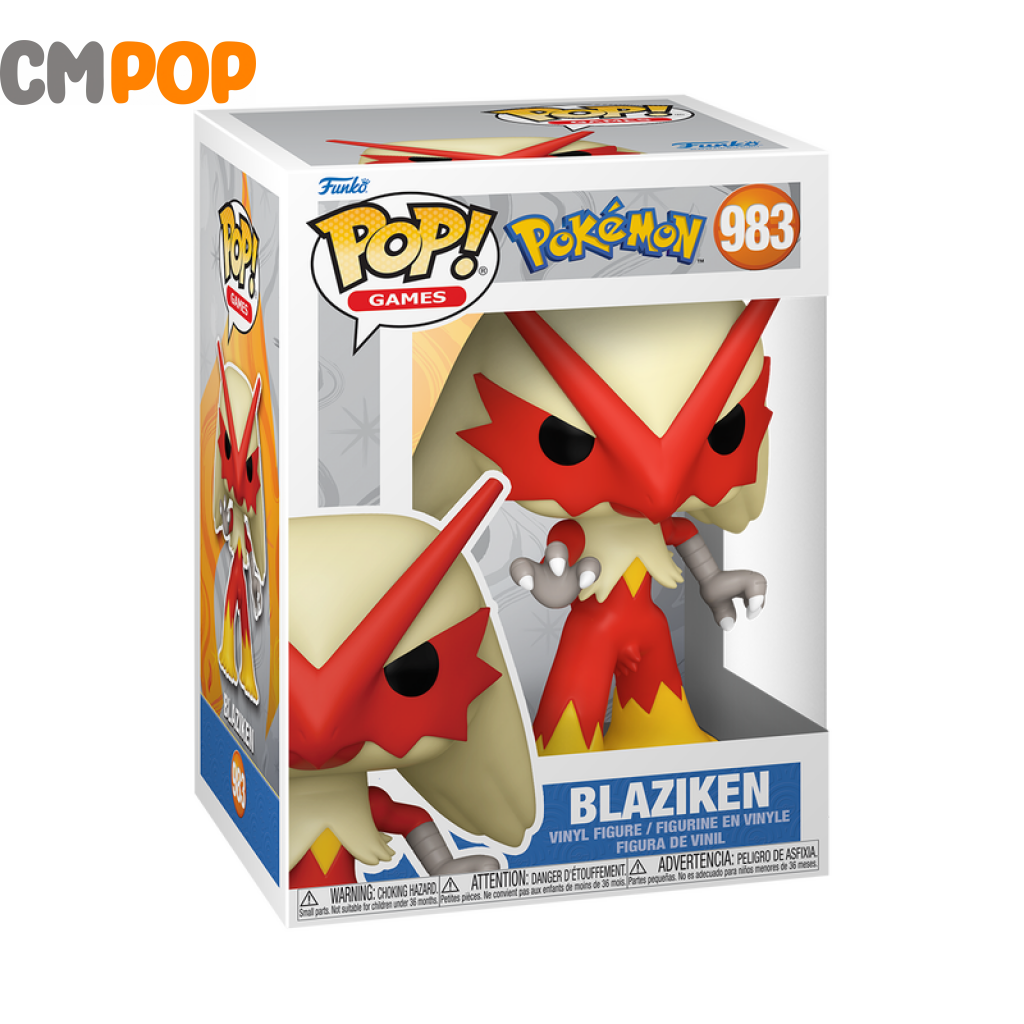 Blaziken - #983 Funko Pop! Pokemon Pop