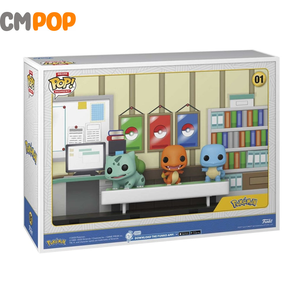 Bulbasaur/ Charmander/ Squirtle - #01- Funko Pop! Moment Pokémon Pop