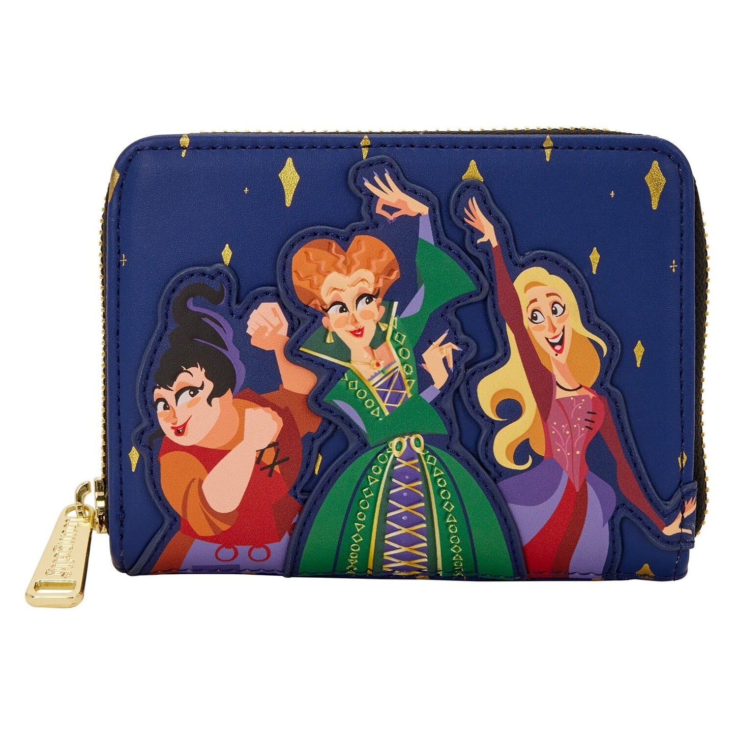 Disney Hocus Pocus Sanderson Sisters Zip Around Wallet - Loungefly