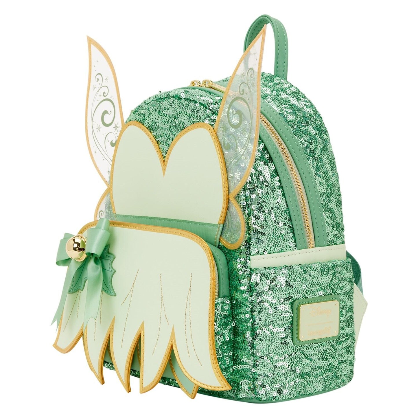 Tinkerbell Holiday Cosplay Sequin Mini Backpack – Loungefly