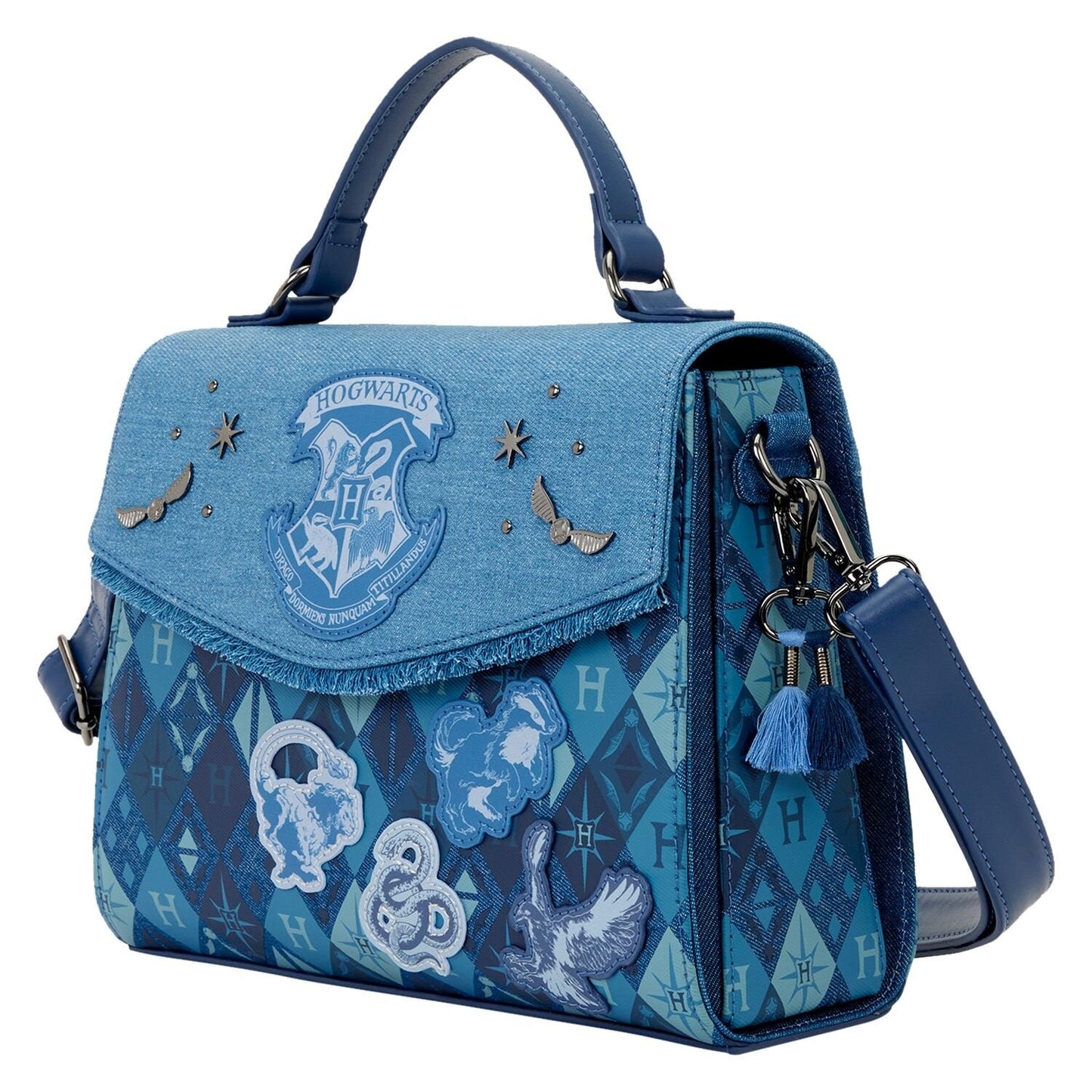 Warner Brothers - Harry Potter Denim Crossbody Bag – Loungefly