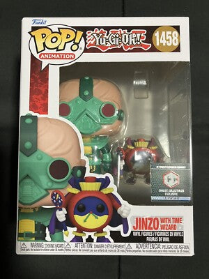 Yu-Gi-Oh Jinzo With Time Wizard Figure - #1458 - Funko Pop!