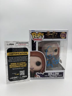 Willow - #1729 - Funko Pop! - TV - Buffy the Vampire Slayer - Signed By Alyson Hannigan - Certified  Autographcoa