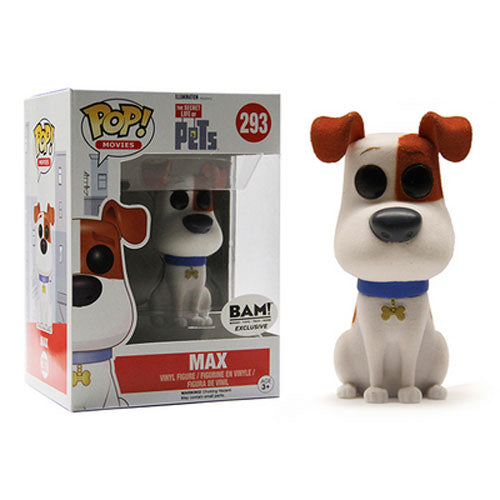 The Secret Life Of Pets - #293 - Funko POP! Max The Jack Russell Terrier - Bam Exclusive