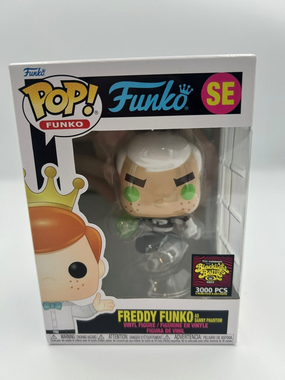 Freddy Funko as Danny Phantom  - #SE - Funko Pop! - Funko Limited 3000 Pieces