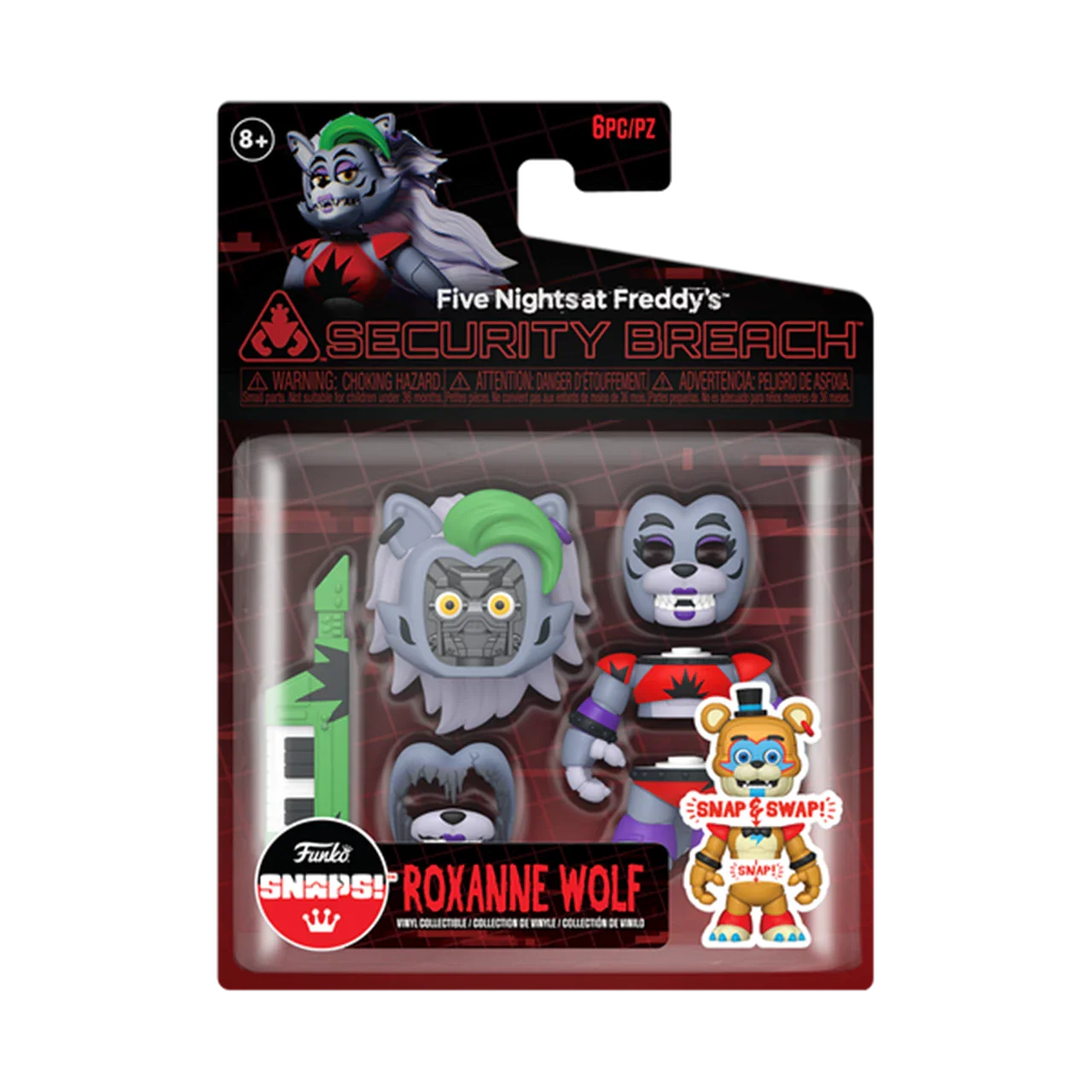 Glamrock Roxanna Five Nights At Freddys (FNAF) Snap Single Pack -  Funko Pop!