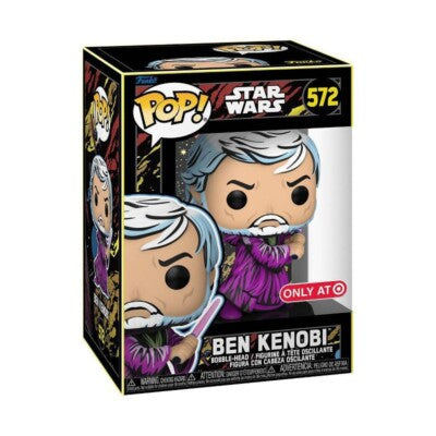 Ben Kenobi (Retro) - #572 - Star Wars - Target Exclusive - Funko Pop!