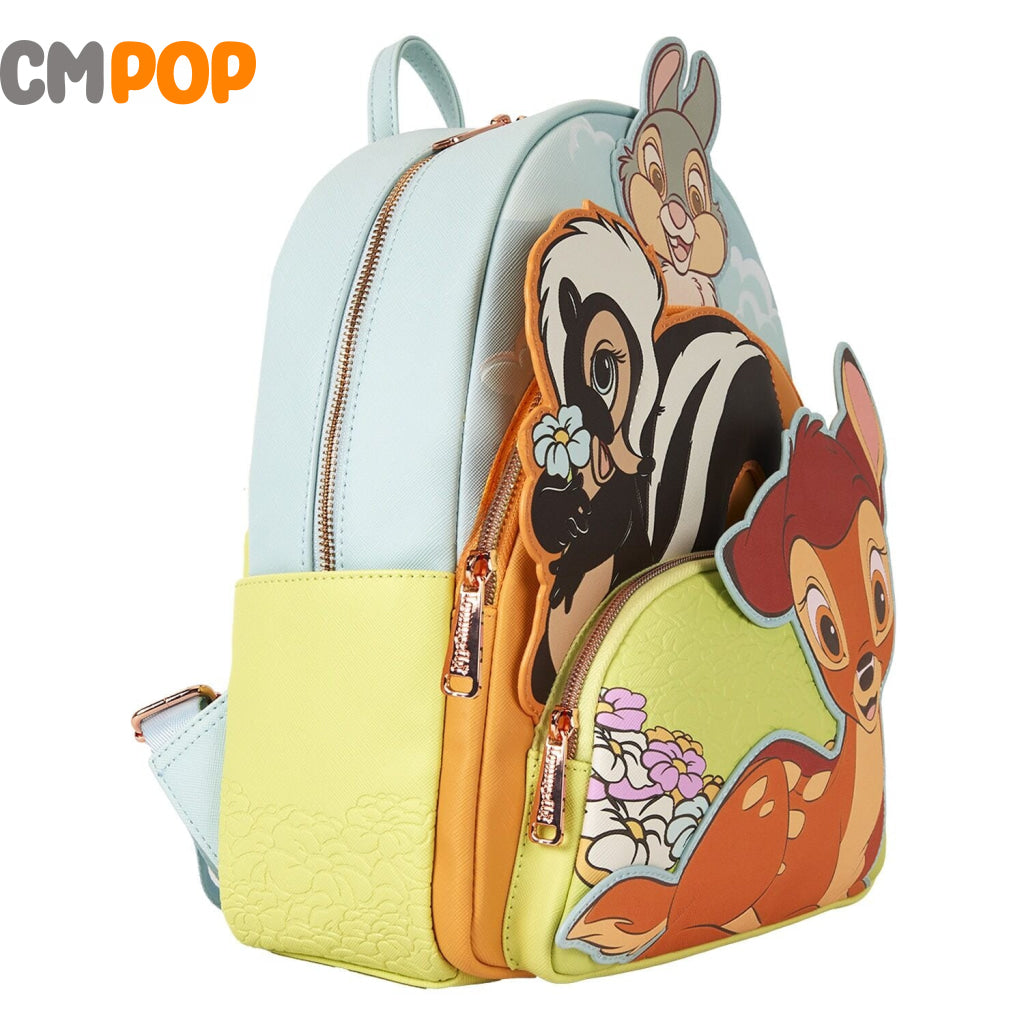 Disney Bambi Triple Pocket Mini Backpack - Loungefly Loungefly