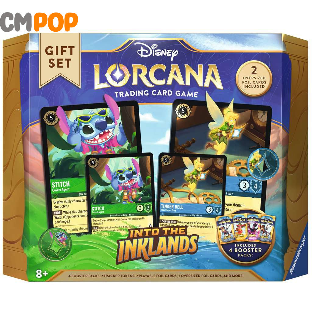 Disney Lorcana Tcg - Into The Inklands Gift Set Pokémon
