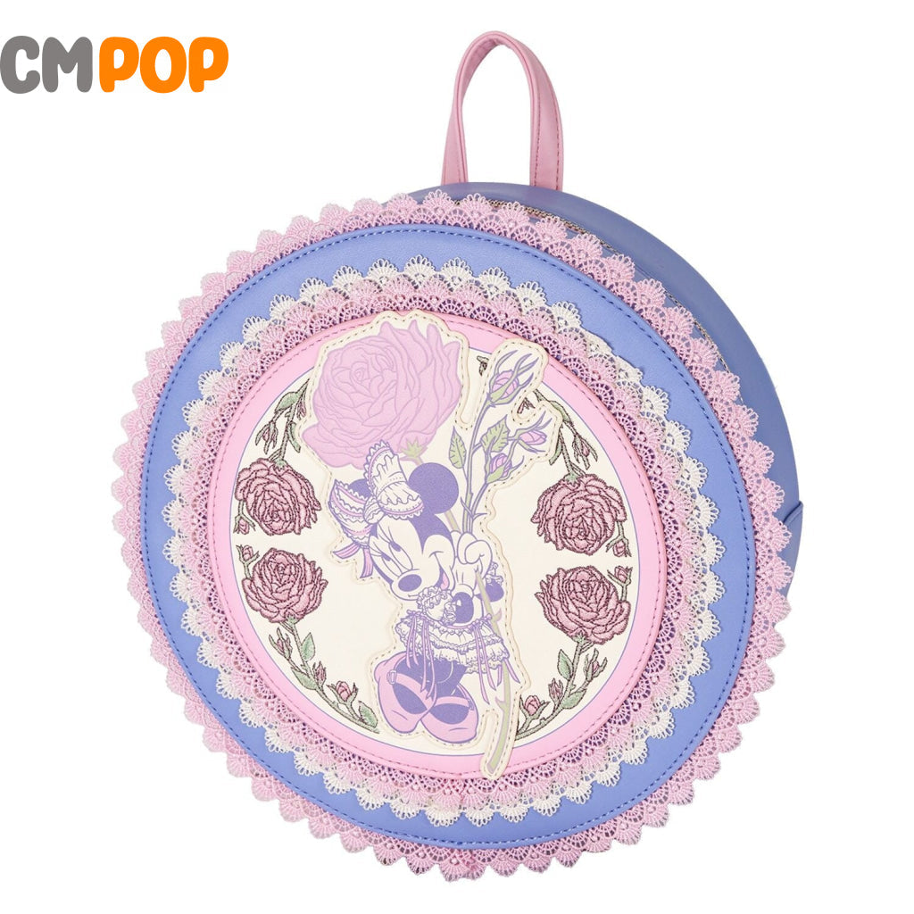 Disney Minnie Floral and Lace Mini Backpack - Loungefly Loungefly