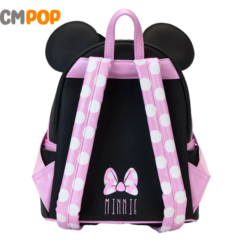 Disney Minnie Floral Rock The Dots Mini Backpack - Loungefly