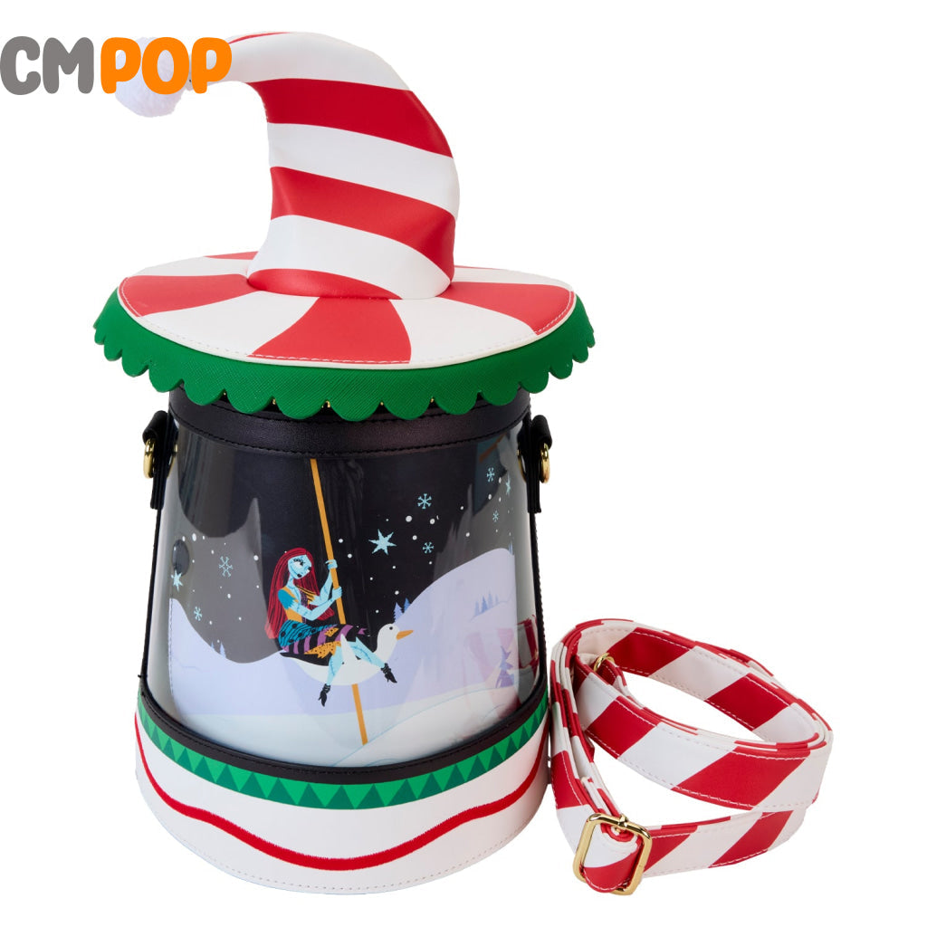 Disney Nightmare Before Christmas Candy Cane Jack Crossbody Bag - Loungefly