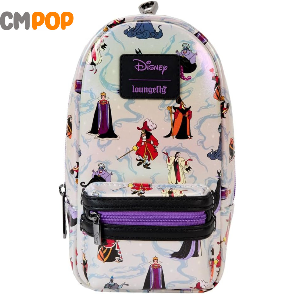 Disney Villains Iridescent Pencil Case - Loungefly Loungefly