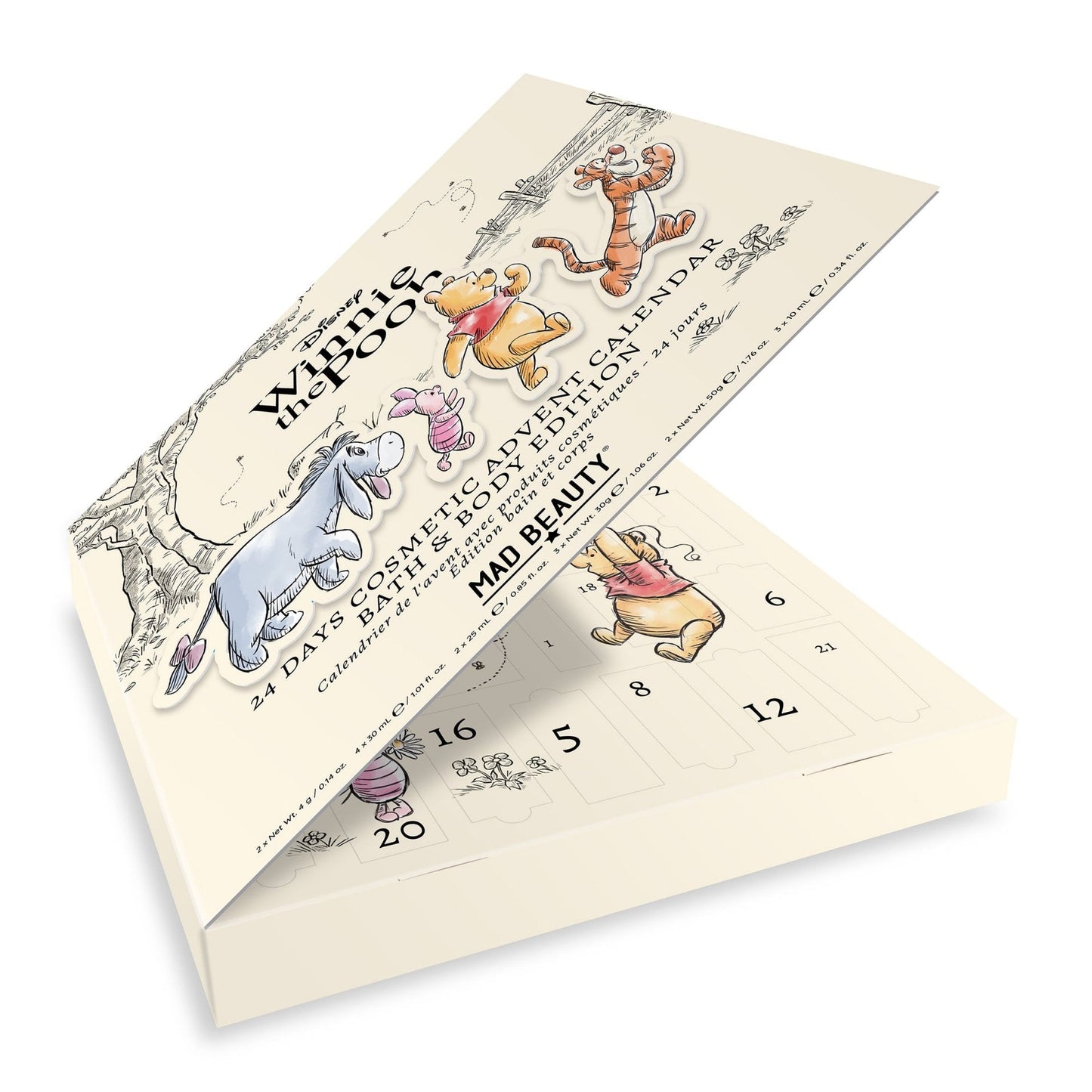Disney Winnie The Pooh Advent Calendar -  Mad Beauty