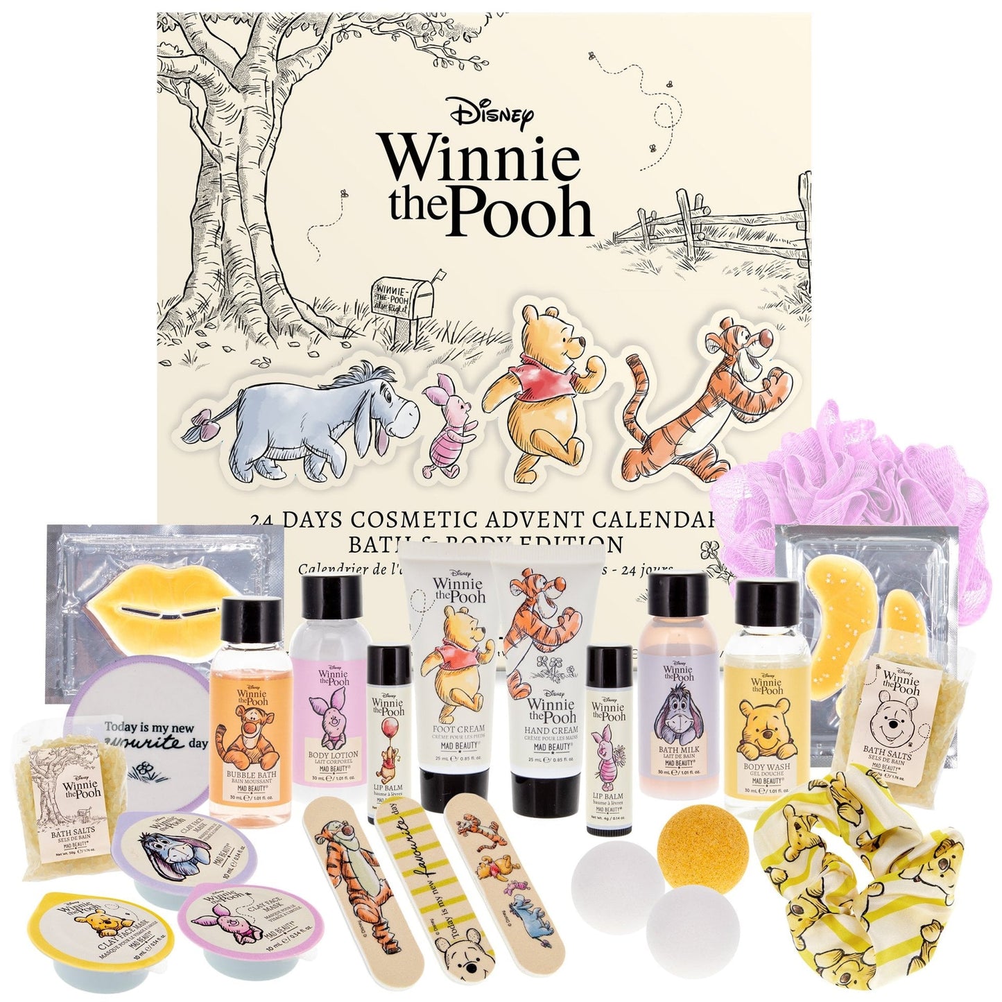 Disney Winnie The Pooh Advent Calendar -  Mad Beauty
