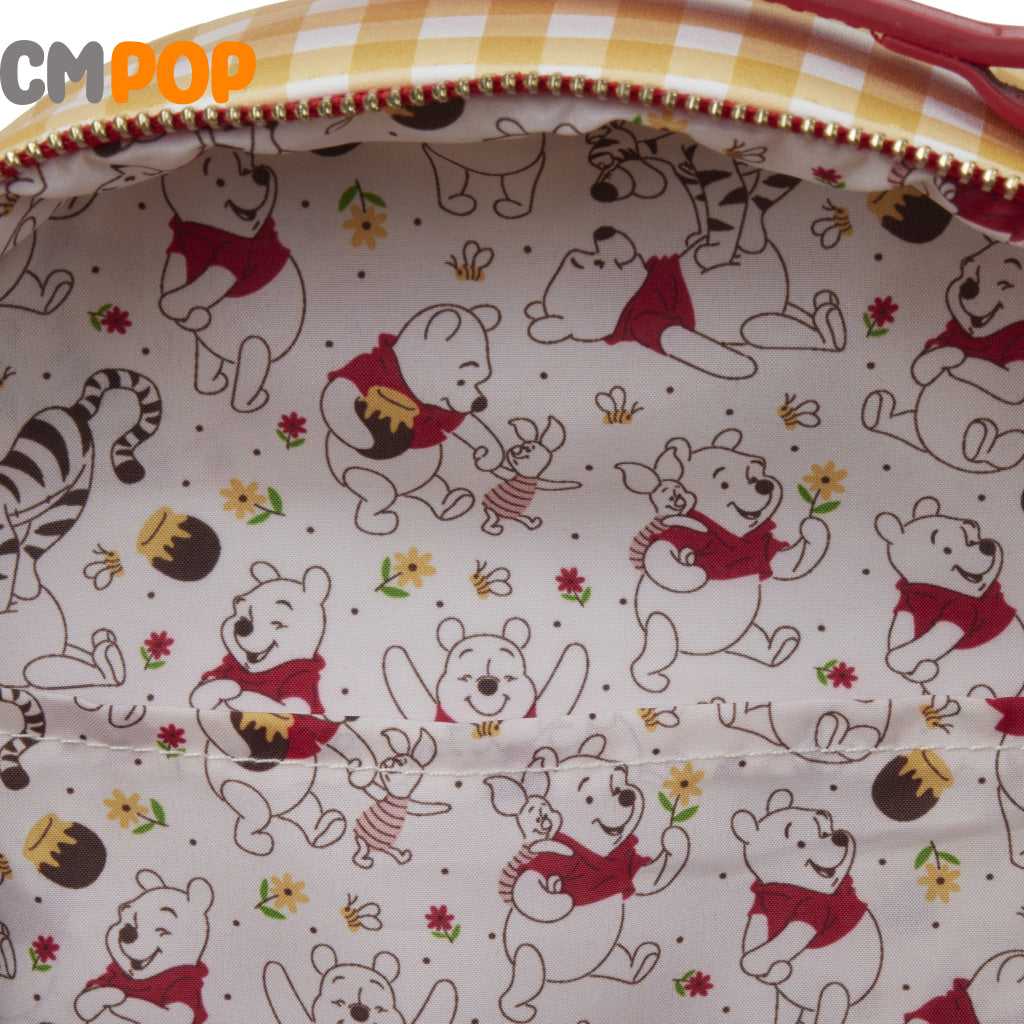 Disney Winnie The Pooh Gingham Mini Backpack - Loungefly