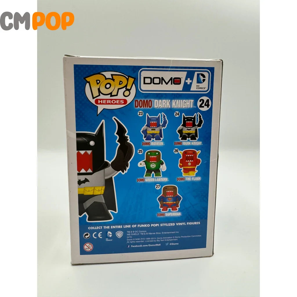 Domo Dark Knight - #24 Funko Pop! Heroes Domo + Dc Comics Pop