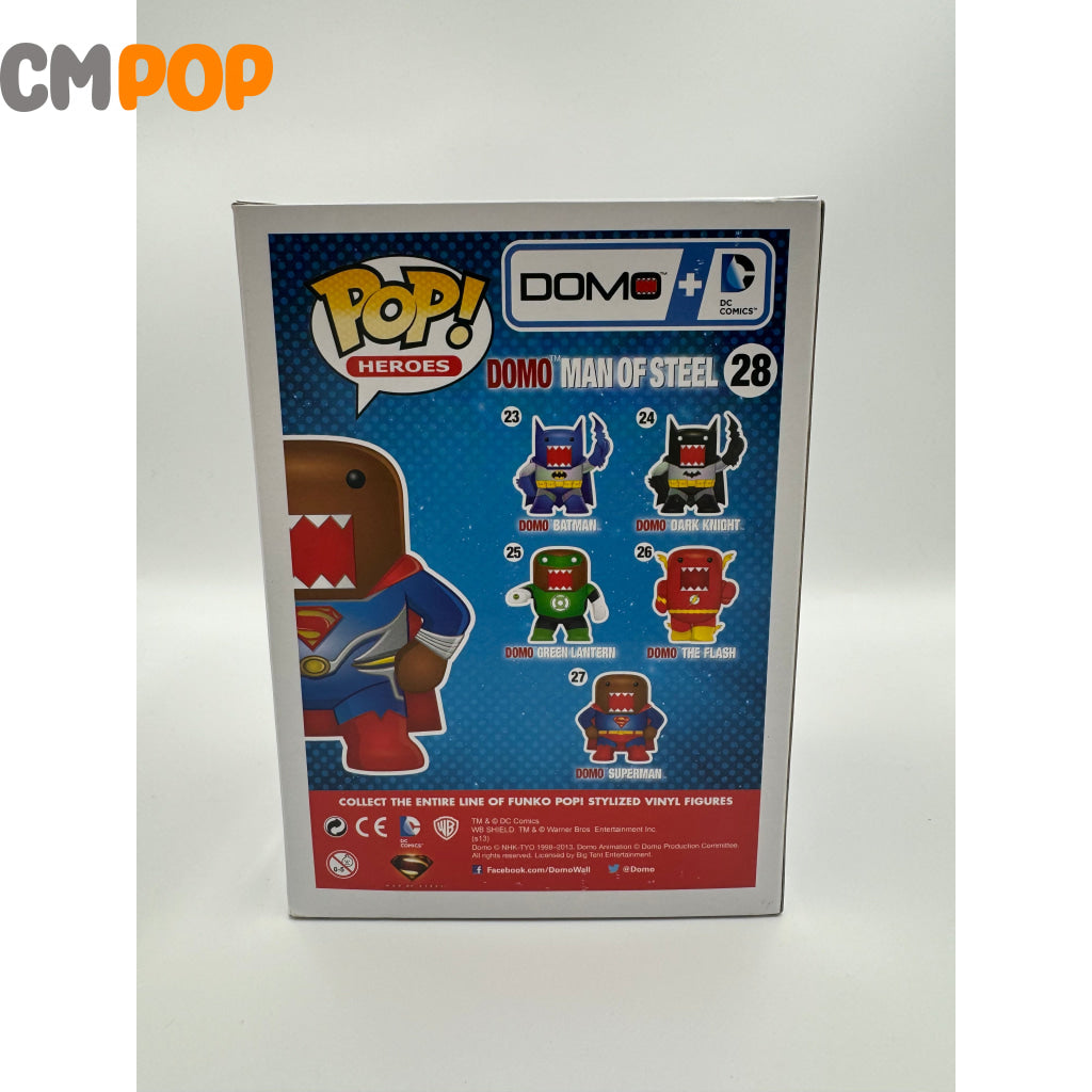 Domo Man Of Steel - #28 Funko Pop! Heroes Sdcc 2013 1000 Piece Exclusive Pop