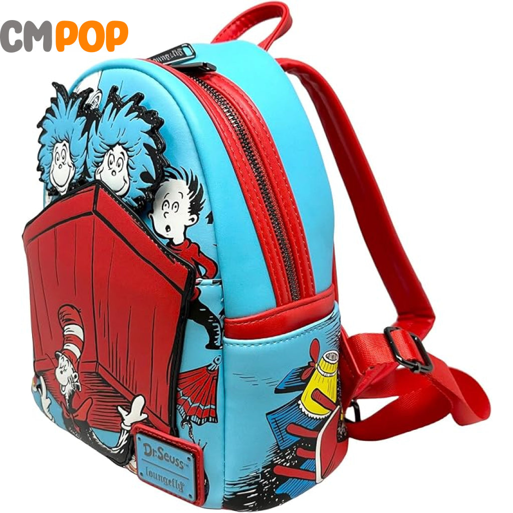 Dr Seuss Thing 1 And 2 Backpack - Loungefly