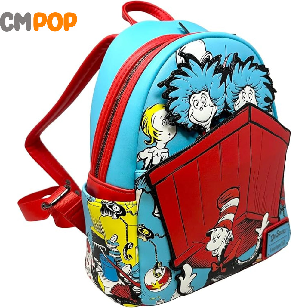 Dr Seuss Thing 1 And 2 Backpack - Loungefly