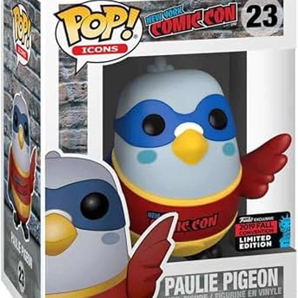 Funko Icons: Paulie Pigeon - #23 - Funko POP! NYCC Exclusive 2019