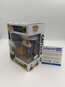 Caitlyn - #1488 - Funko Pop! - Television - League of Legends - Arcane - Signed By Katie Leung  - Autographcoa Certified Pop