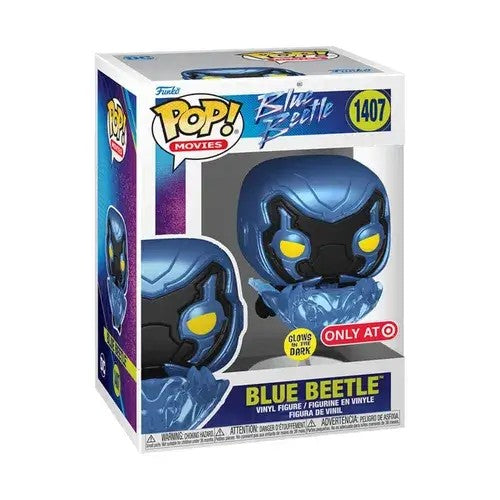 Blue Beetle (Flight) - #1407 - Funko POP! GITD Target exclusive