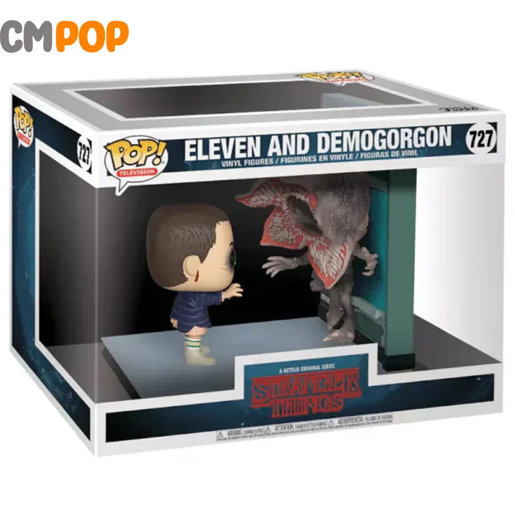 Eleven And Demogoron - #727 Funko Pop! Pop Deluxe Television Strange Things