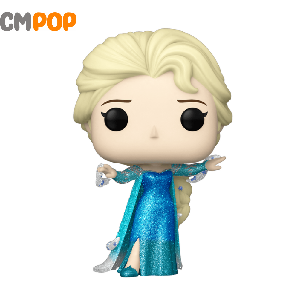 Elsa - #1319 Funko Pop! Disney 100 Diamond Collection Party City Exclusive Pop