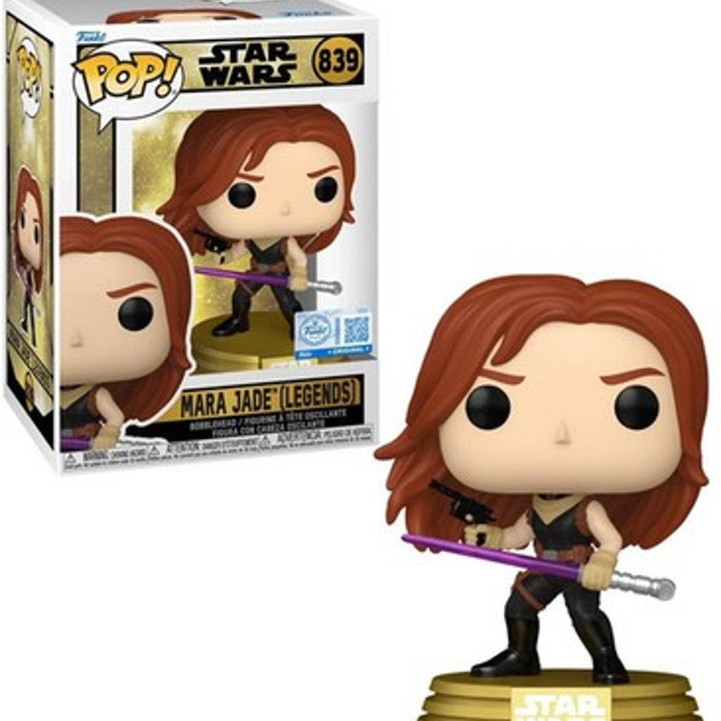 Star Wars Legends Mara Jade - #839 - Funko POP!
