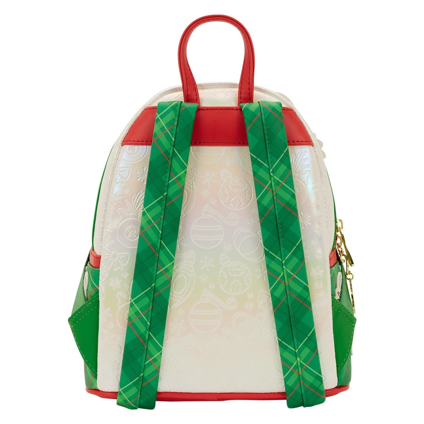 Stitch & Scrump Iridescent Holiday Ornament Mini Backpack – Loungefly