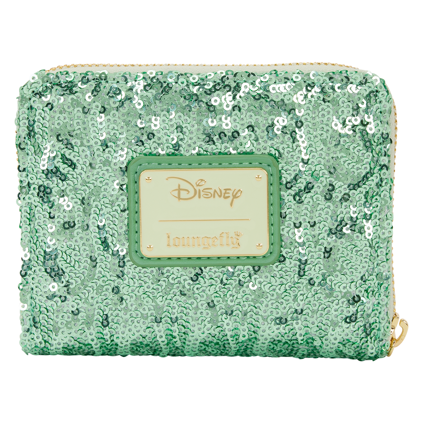 Tinker Bell Holiday Sequin Tri-Fold Wallet  – Loungefly