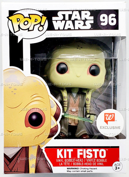 Funko POP! Star Wars Kit Fisto - #96 - Vinyl Bobble Head Walgreens Exclusive