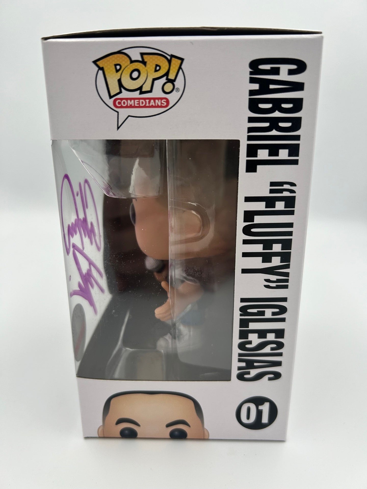 Gabriel "fluffy" Iglesias  - #01 - Funko Pop! - Comedians -  Signed by  - Certified Pop!
