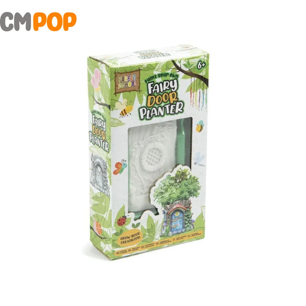 Forest School: Paint Your Own - Fairy Door Planter Toy