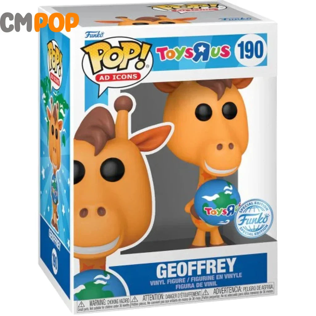 Geoffrey - #190 - Funko Pop! - AD Icons - Toys R Us - Funko Special Edition