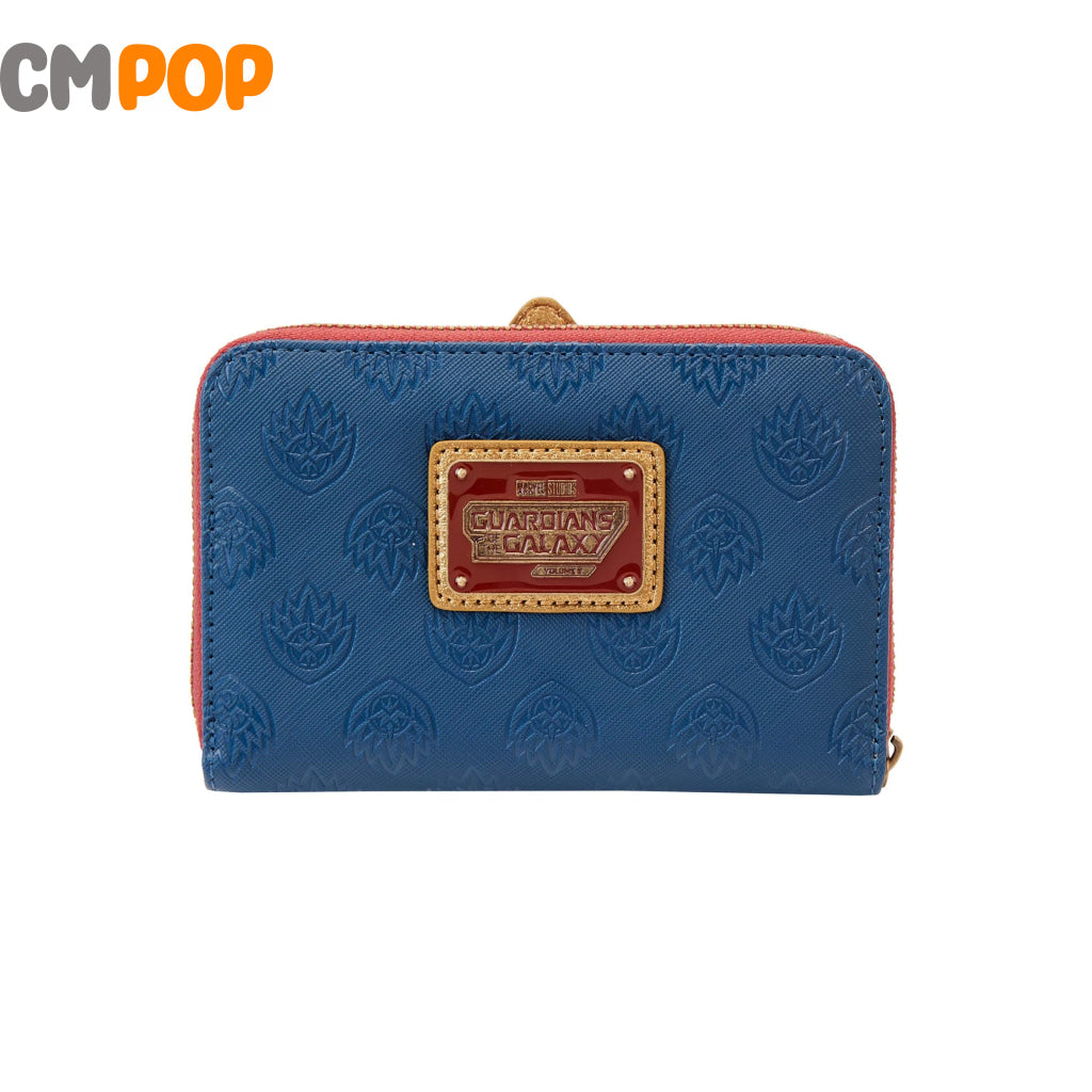 Guardians Of The Galaxy Vol. 3 Ravager Badge Zip Around Wallet - Loungefly