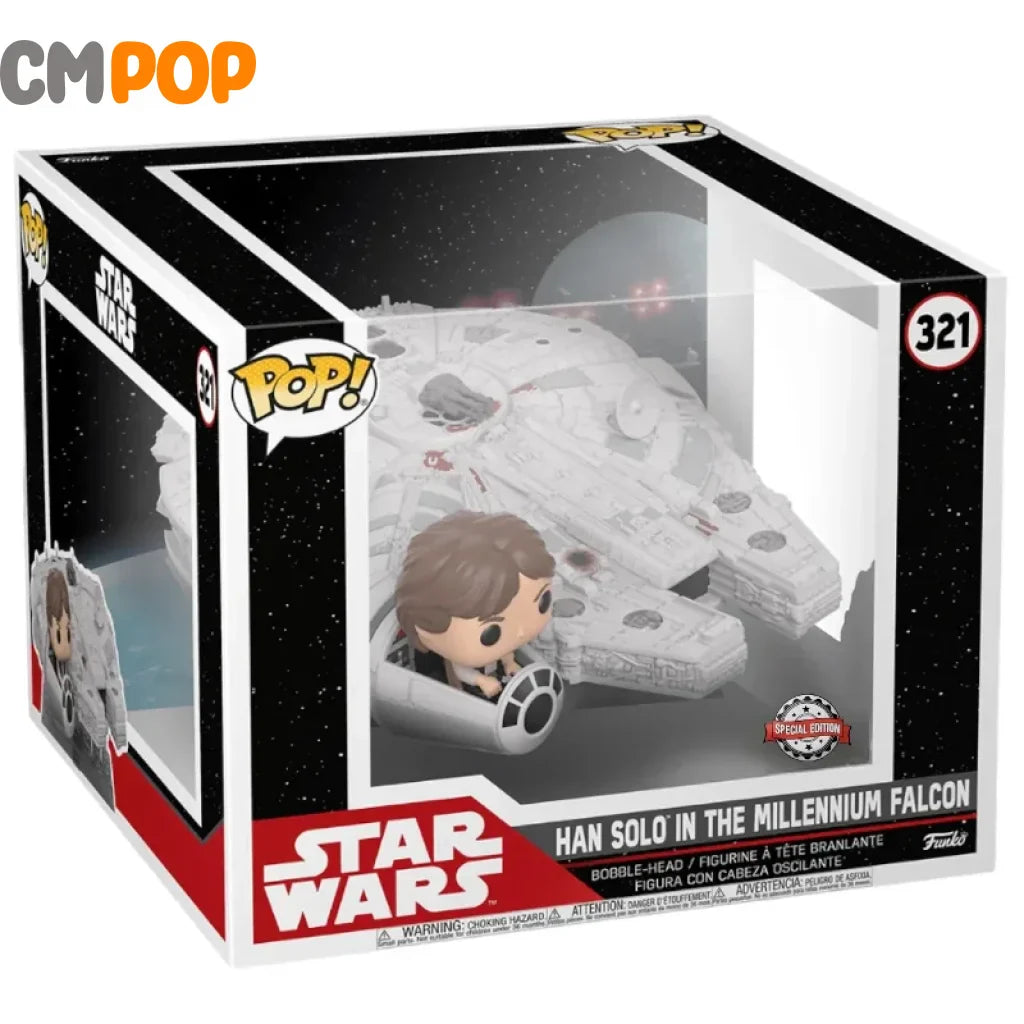 Han Solo in the Millennium Falcon - #321 - Funko Pop! - Star Wars Funko Pop