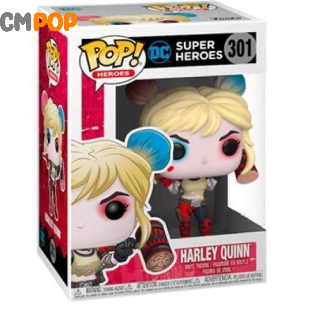 Harley Quinn With Mallet - #301 Funko Pop! Dc Comics Heroes Pop