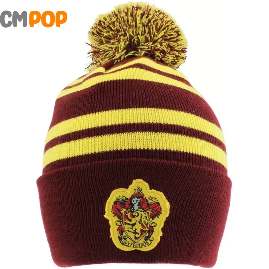 Harry Potter - House Gryffindor (Pom Beanie) Size: One Size