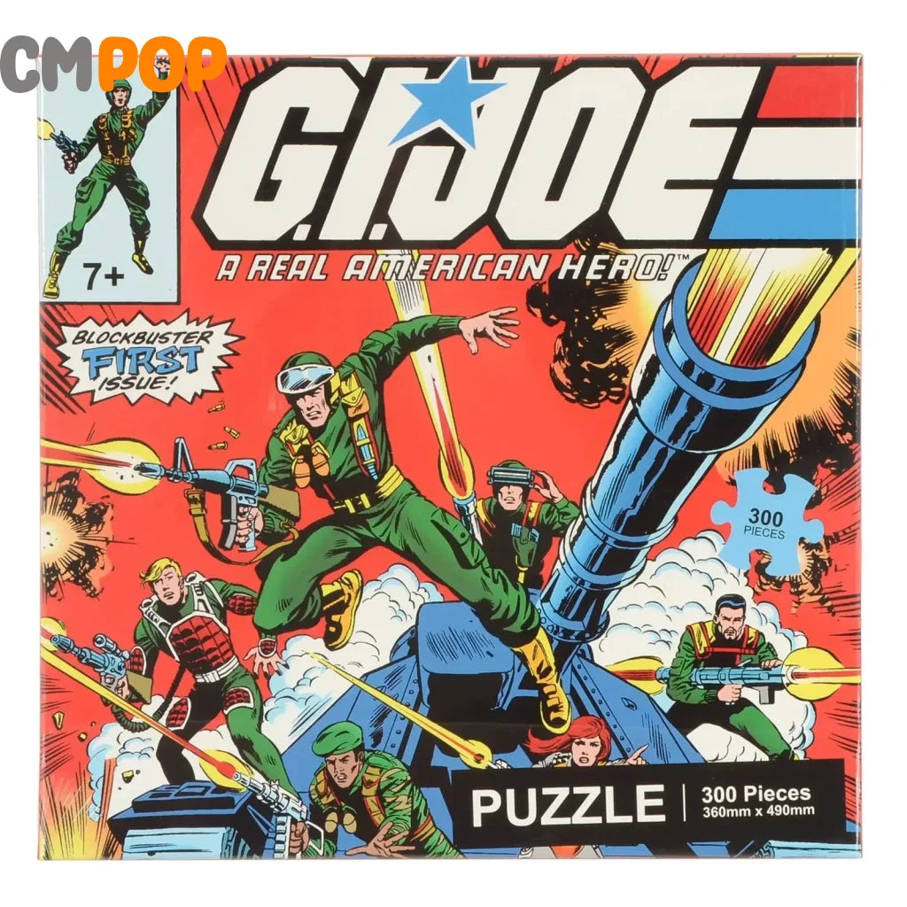 Hasbro Gaming: G.I. Joe - A Real American Hero! - 300pcs Jigsaw Puzzle /(LPZ-001) Puzzle