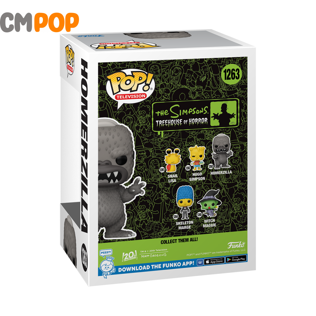 Homerzilla - #1263 Funko Pop! The Simpsons Pop