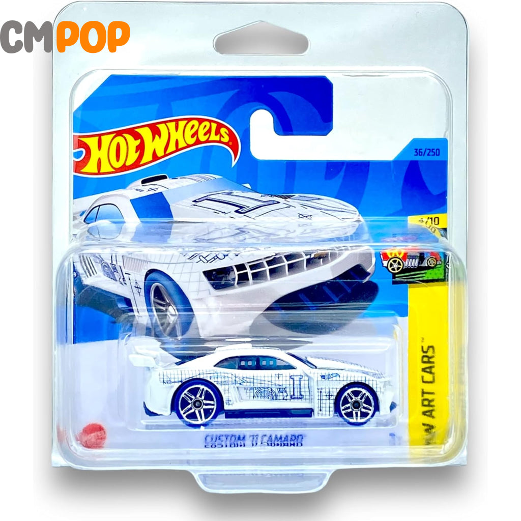 Hot Wheels - HW Art Cars - Custom ’11 Camaro (36/250) - White (Full Card) Toy