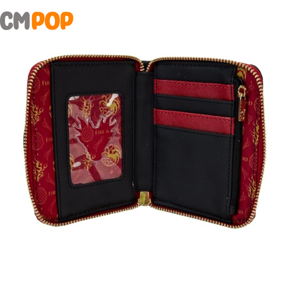 House Of The Dragon Targaryen Sigil Wallet - Loungefly
