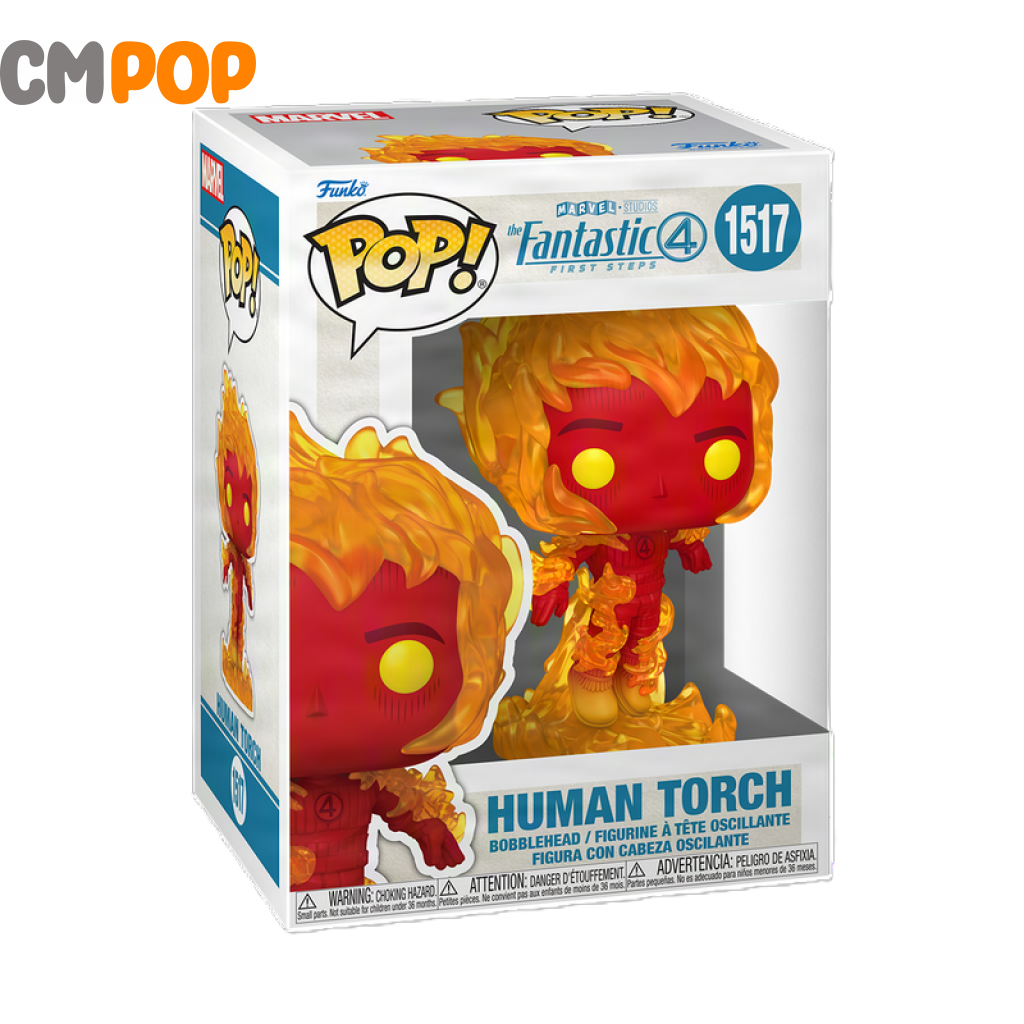 Human Torch - #1517 - Funko Pop! - Marvel - Fantastic Four First Steps Funko Pop